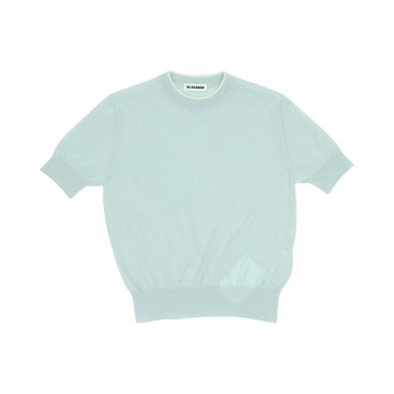 Jil Sander W 短袖圓領毛衣