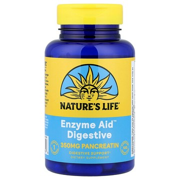 Nature's Life, 酶幫助™ 消化，100 粒膠囊