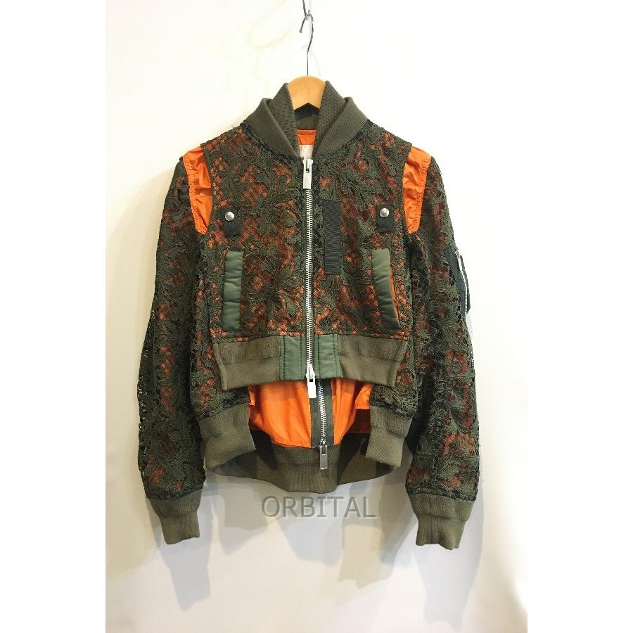 ☆美品☆1 sacai ゼブラ ボンバージャケット-