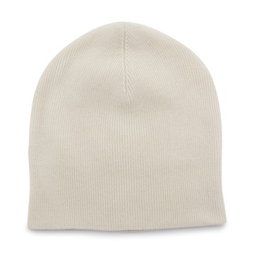 Brunello Cucinelli - Ecru Cashmere Beanie Hat