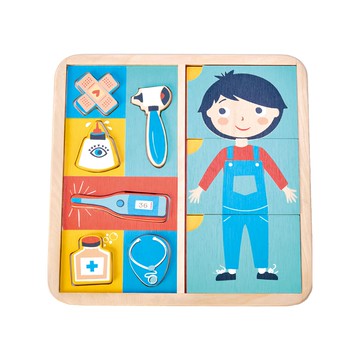 tender leaf 有趣解謎拼圖  9片  TL8419  1組