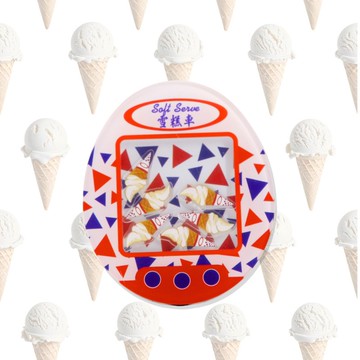 香港搖搖磁石貼 - 雪糕