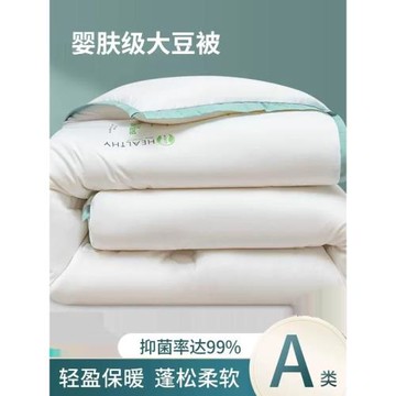 大豆纖維被子冬被春秋被芯單人加厚保暖棉被夏季空調學生四季通用