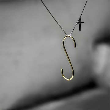 oroliving北歐極簡黃銅實心毛巾掛鉤收納衣帽鉤銅特價S掛鉤廚房