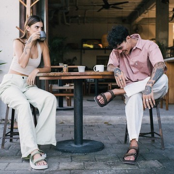 【春夏新版】indosole ADVENTURER 環保涼鞋 大地棕 男