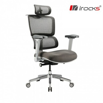 【hd數位3c】irocks T07 Neo 人體工學電競椅/高彈力網布/5D/多功頸枕/大尺寸泡棉坐墊設計/灰/兩年保【下標前請先詢問 有無庫存】
