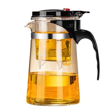 飄逸杯茶具泡茶壺玻璃茶杯茶水分離沖茶器一鍵過濾套裝大容量個人