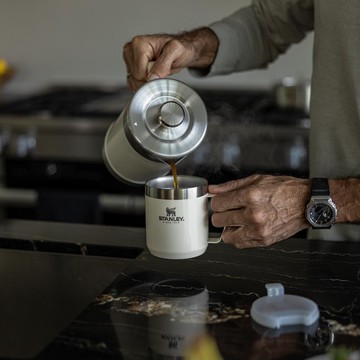 經典系列 不鏽鋼咖啡馬克杯 12oz 太空灰