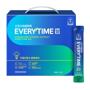 高麗蔘精EVERYTIME智10ml X 30入(效期:2026/07)