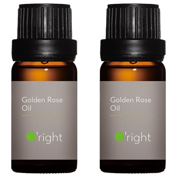 O'right 歐萊德 香檳玫瑰油  2個  10ml