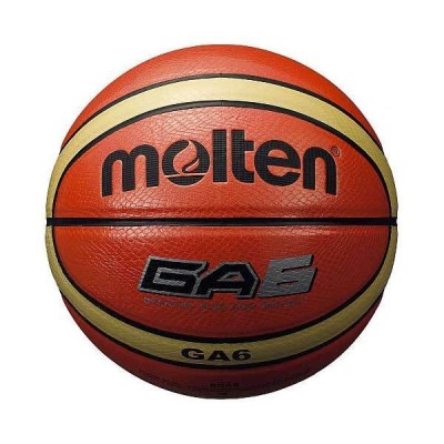 モルテン バスケットボール 6号球 (人工皮革) Molten GA6 (オレンジ) BGA6 返品種別A