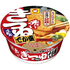 東洋水産 マルちゃん 赤いきつねうどん でか盛 136g×12入