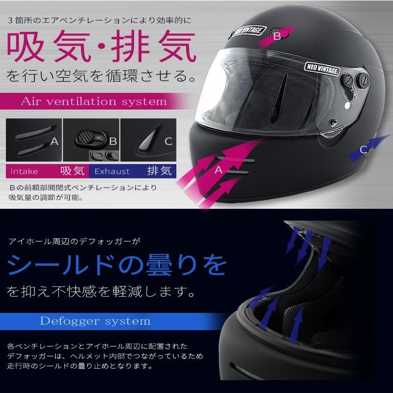 SIMPSON フルフェイスヘルメット 解ら ホワイト スモークシールド 58cm M