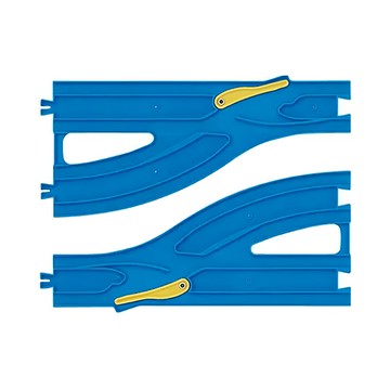 Tomica 多美 R-13單複軌轉轍TP112  藍色  1個  31 x 13 x 1.5cm