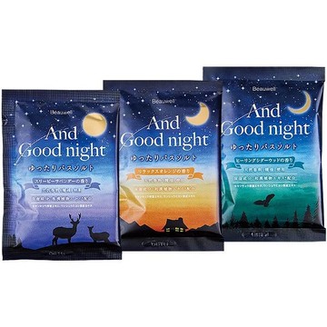 日本 Beauwell AGN舒眠香氛沐浴鹽(40g) 款式可選【小三美日】