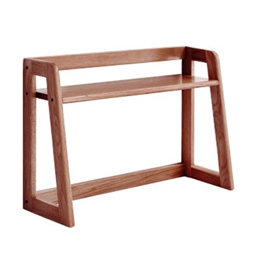 hoi! 源氏木語柏林橡木胡桃色桌面置物架0.6M H00X02