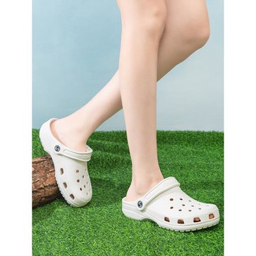 新款護士可愛洞洞鞋女夏情侶沙灘鞋男防滑大碼涼鞋外穿手術室涼拖