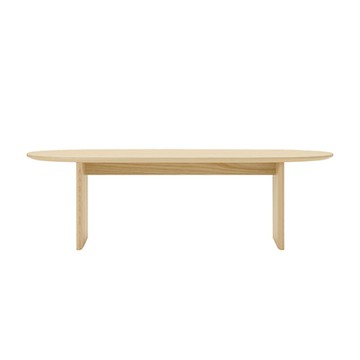 Shoto 橢圓茶几（梣木、高、125cm）