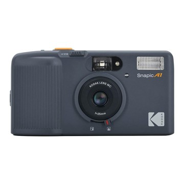 【柯達Kodak】Snapic A1 35mm 全幅自動底片相機(犀牛灰色) 復古菲林 光學雙焦三鏡 軟片膠捲 畢業禮物 同事禮物 攝影師禮物 回憶禮物 男友禮物 女友禮物 朋友禮物 質感禮物