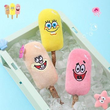 喵小元∣海綿寶寶系列雪糕木天蓼寵物玩具