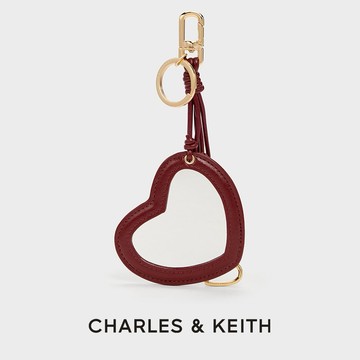 【CHARLES & KEITH】Ciara 愛心吊飾｜春季新品｜情人節快樂｜愛藏在細節裡｜生日禮物｜快速出貨｜小CK