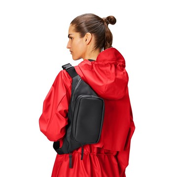 【丹麥 Rains】Bum Bag W3 防水時尚簡約斜跨包