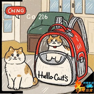 【台灣出貨】新款透氣寵物包 可摺疊貓包 大容量 牛津布寵物雙肩揹包 手提透氣狗包 寵物外出包 寵物包包 貓包 狗包