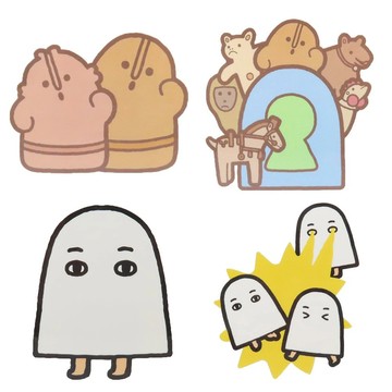 Kamio 大人的圖鑑系列 防水耐光貼紙