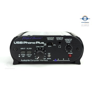 ART USB 2.0 Phono Plus PJ版LP唱盤放大器-黑膠達人推薦-附軟體【音響世界】