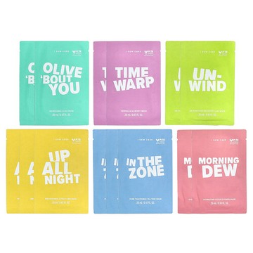 I Dew Care, 敷一片面膜，14 天面膜套裝，14 片，每片 0.67 液量盎司（20 毫升）