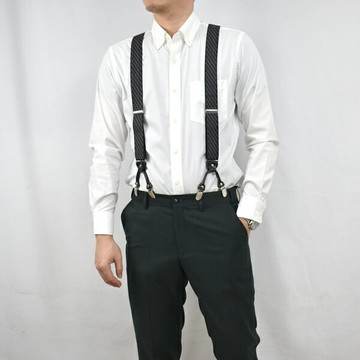 吊帶 懷舊復古斜紋雙扣【NKD76】