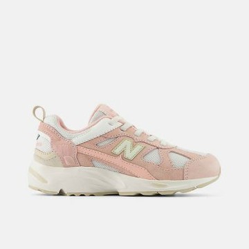 New Balance 878 [PV878PB1] 中童 運動休閒鞋 復古鞋 寬楦 舒適 穿搭 粉紅