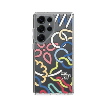 Galaxy S25 Ultra Clear 透明 - 老屋顏 Old House Face - 解構鐵窗花