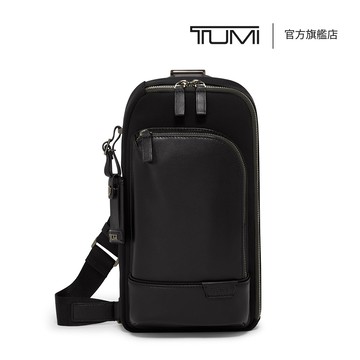 TUMI Harrison Gregory 單肩背包 in 黑色/黑色