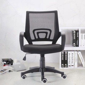 北京辦公家具弓形電腦職員椅辦公椅升降會議椅網布靠背滑輪旋轉椅
