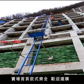 【台灣公司 超低價】爬山虎上料機新款上料家用拉土上貨機械混凝土翻斗高速護坡提升機