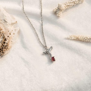 字母吊墜 T 字母