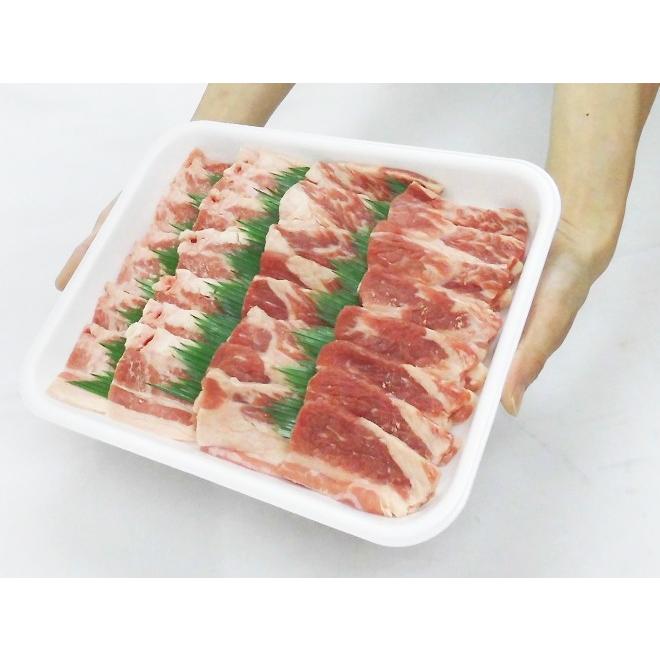 ”牛バラカルビ 焼肉用” 外バラ 約500g