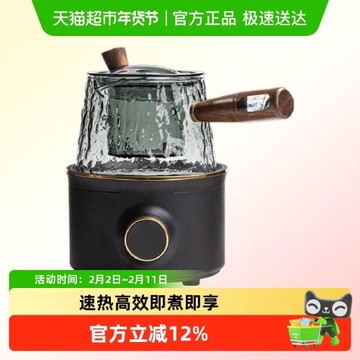 玻璃茶壺泡茶壺家用側把壺煮茶壺2025新款電陶爐煮茶器茶具泡茶器