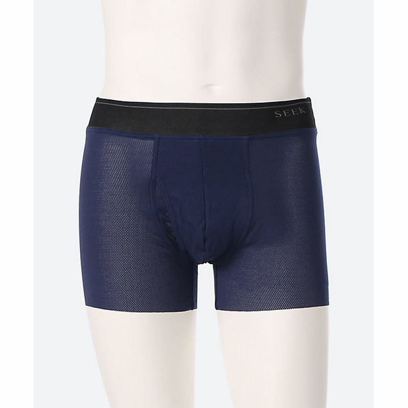 SEEK (Men)/シーク カットオフ メッシュ ボクサーブリーフ 前開き BNネイビー パンツ・ショーツ【三越伊勢丹/公式】 通販 LINEポイント最大2.0%GET LINEショッピング ボクサーブリーフ/シーク(SEEK)
