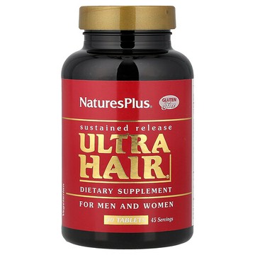 NaturesPlus, Ultra Hair®，男女適用，90 片