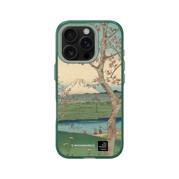 iPhone 16 Pro Clear 憂墨綠 - Van Gogh Museum - 富士山三十六景 - 武蔵越かや在