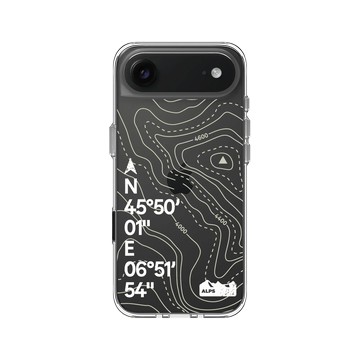 iPhone Air Clear Case（相機按鈕） 透明 - Nature Explorers 自然探索指南 - 阿爾卑斯