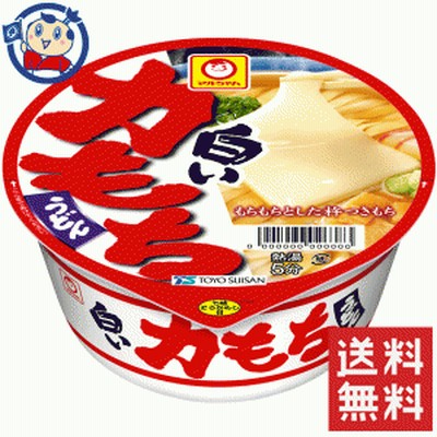 送料無料 カップ麺 東洋水産 マルちゃん白い力餅うどん 109g×12個入×1ケース  