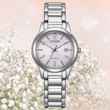 CITIZEN 星辰 LADYS系列 光動能 日式簡約 淑女錶 送禮 禮物 推薦 FE1241-71Z