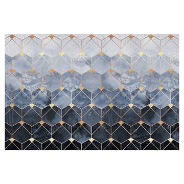 半島良品 可裁剪刮泥防滑絲圈地墊  75 x 45cm  夢幻漸層  1個