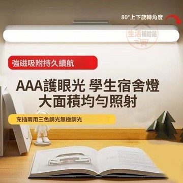 LED宿舍燈 磁吸床頭燈 可旋轉學習燈 臥室照明燈 寢室酷斃燈