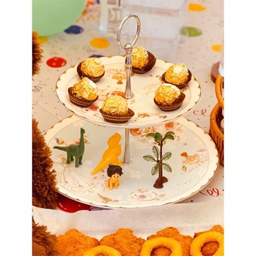 2022新款精致家用菜盤西餐盤子高級感陶瓷下午茶水果盤喬遷新居