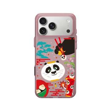 iPhone 17 Pro Max Clear (相機按鈕) 晶醺玫 - Kung Fu Panda - 阿波的世界