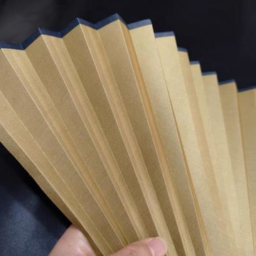 7-10寸蘇州精品手工空白超薄雙面熟真絹絲扇面真絲工筆畫小楷